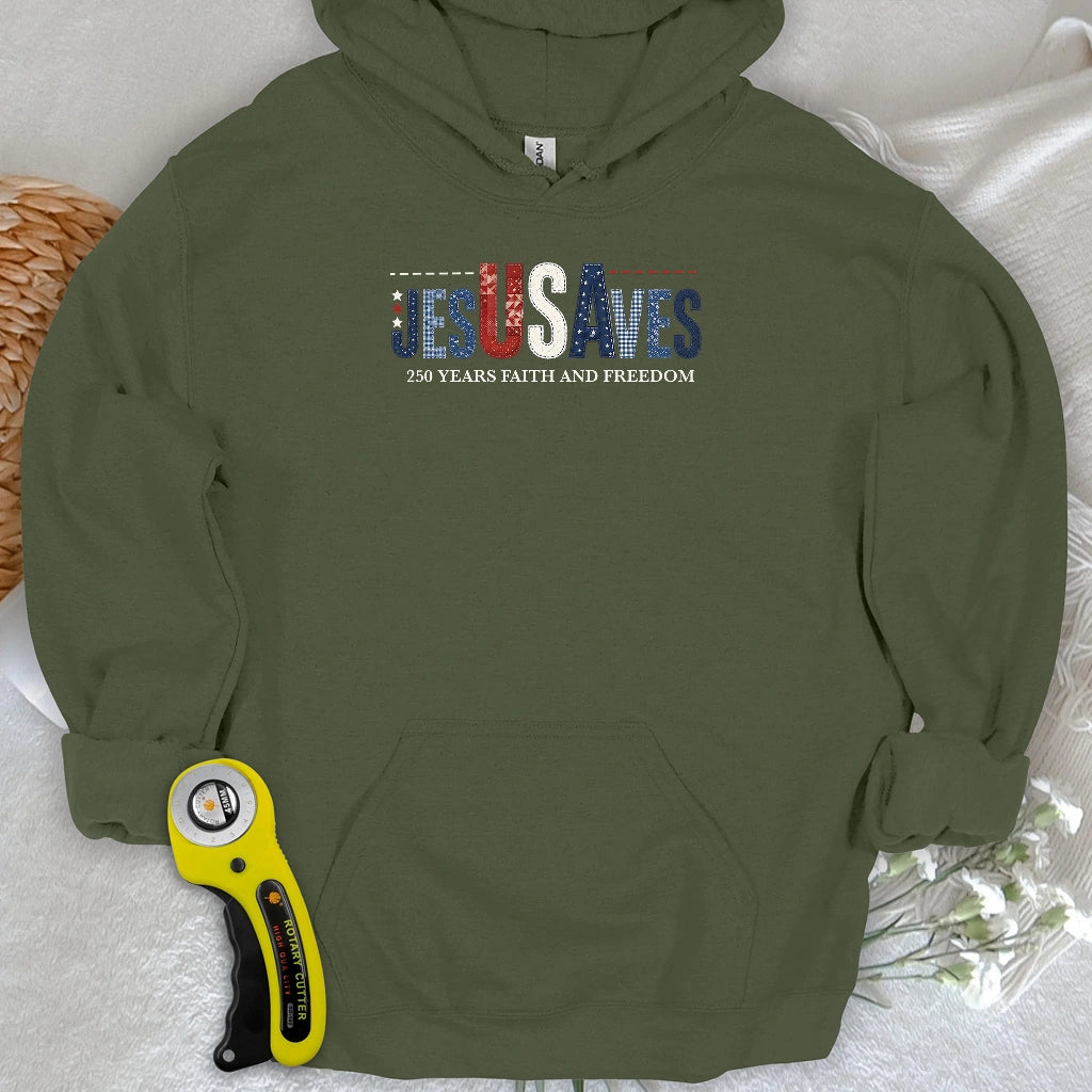 Stitching Faith Since 1776 Hoodie