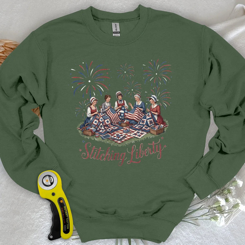 Stitching Liberty Sweatshirt
