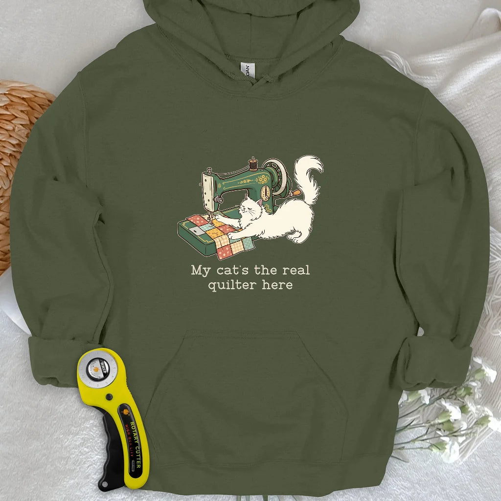 The Purrfect Seamstress Hoodie