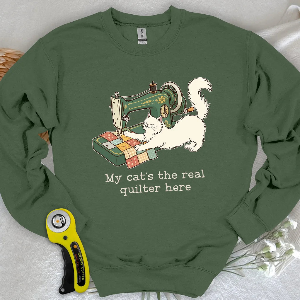 The Purrfect Seamstress Sweatshirt