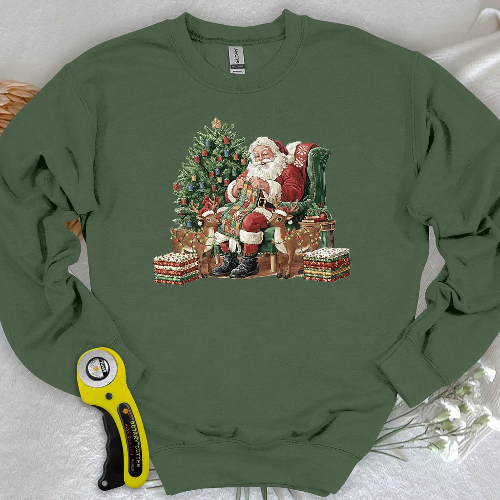 The Quilting Claus Sweatshirt