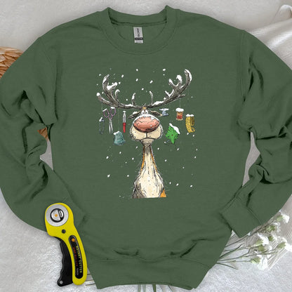 Le sweat-shirt matelassé Renne