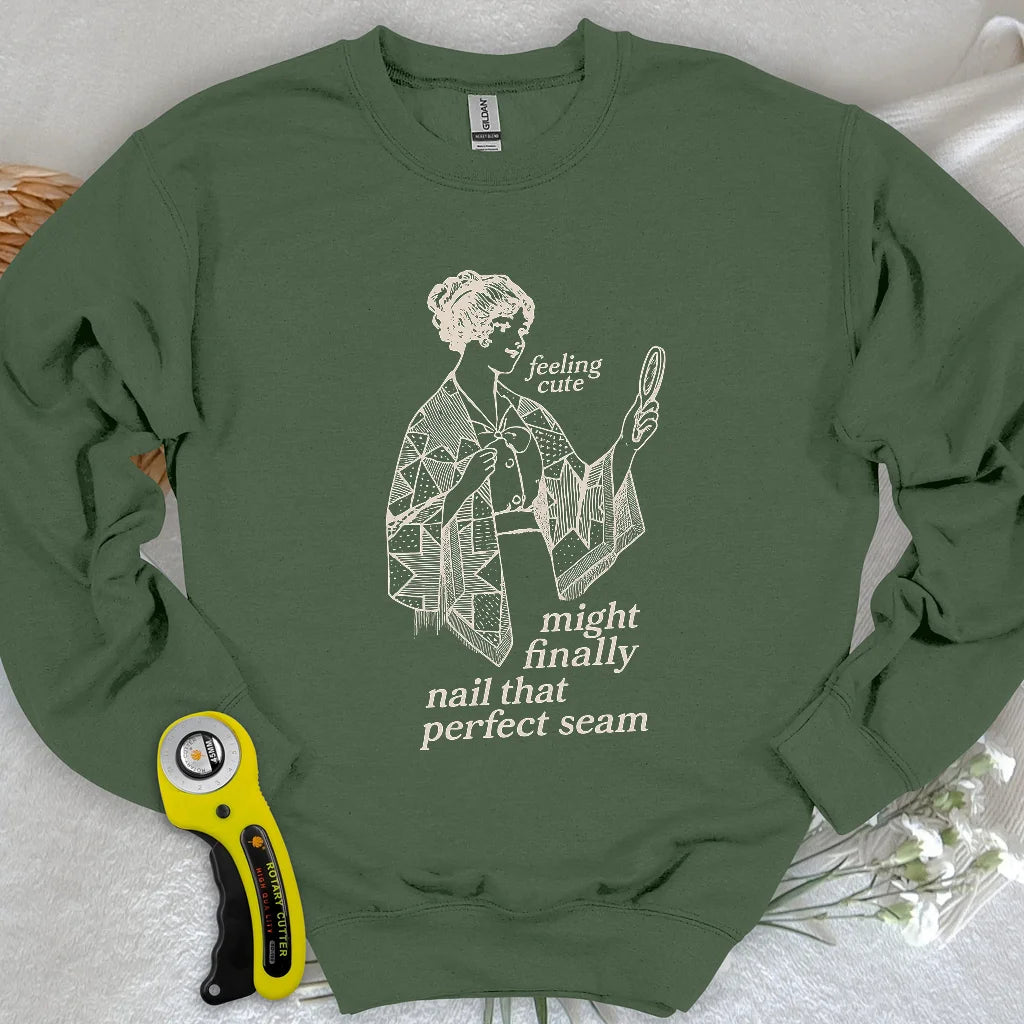 The Seamstress’s Mirror Sweatshirt