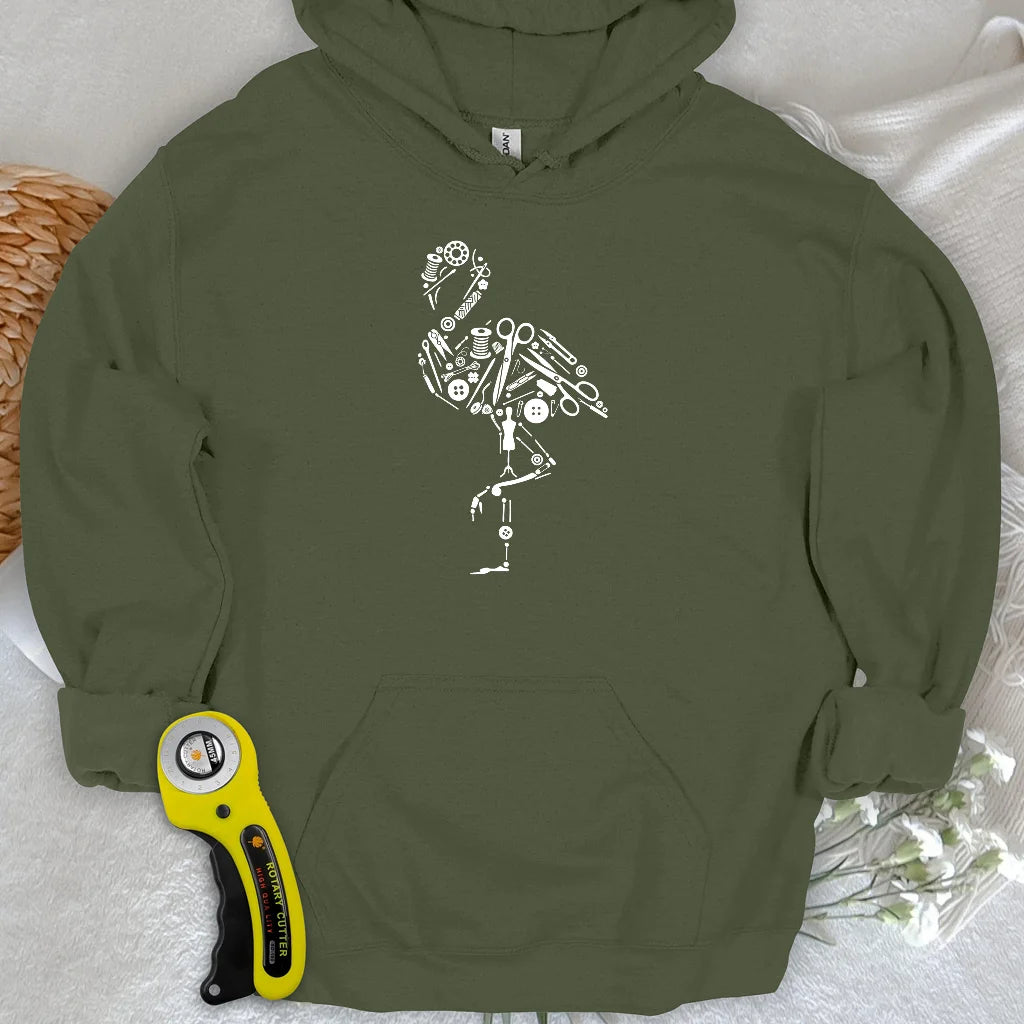 The Tailor's Flamingo Hoodie