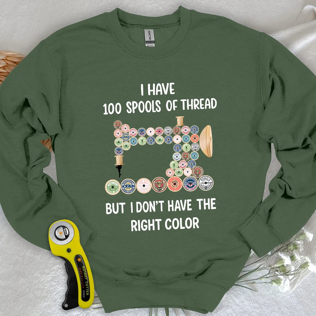 Threadful but Colorless Sweatshirt