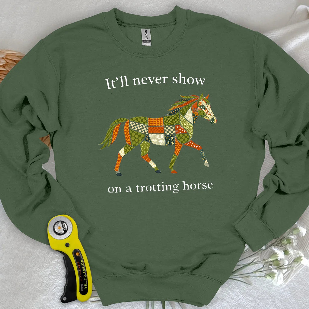Trotting Horse Rule Sweatshirt