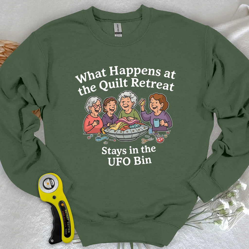 UFO Quilt Retreat Sweatshirt