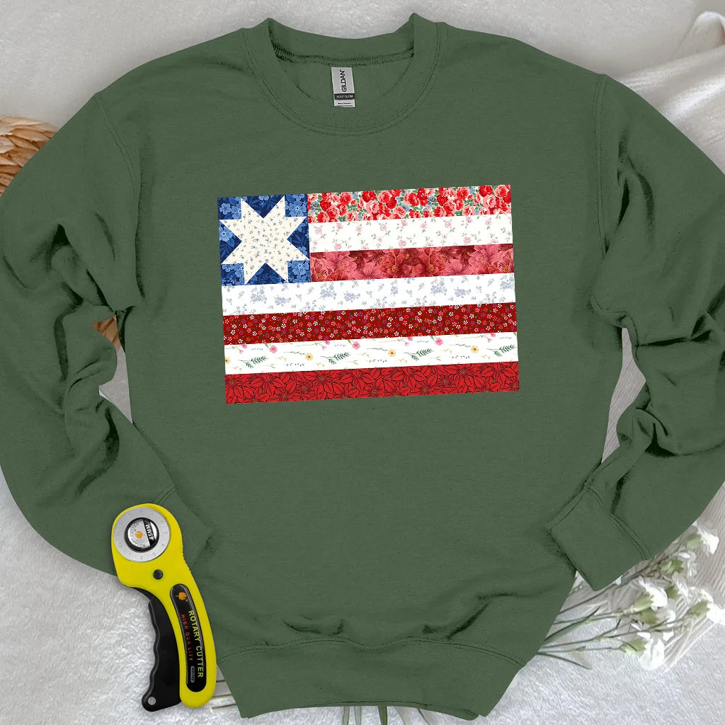 USA Star Flag Sweatshirt