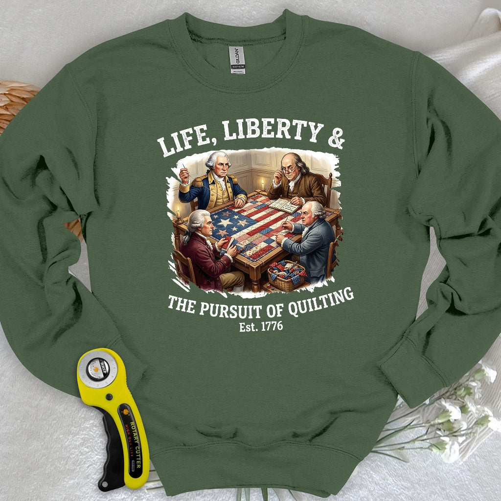 United We Quilt 1776 Sweatshirt