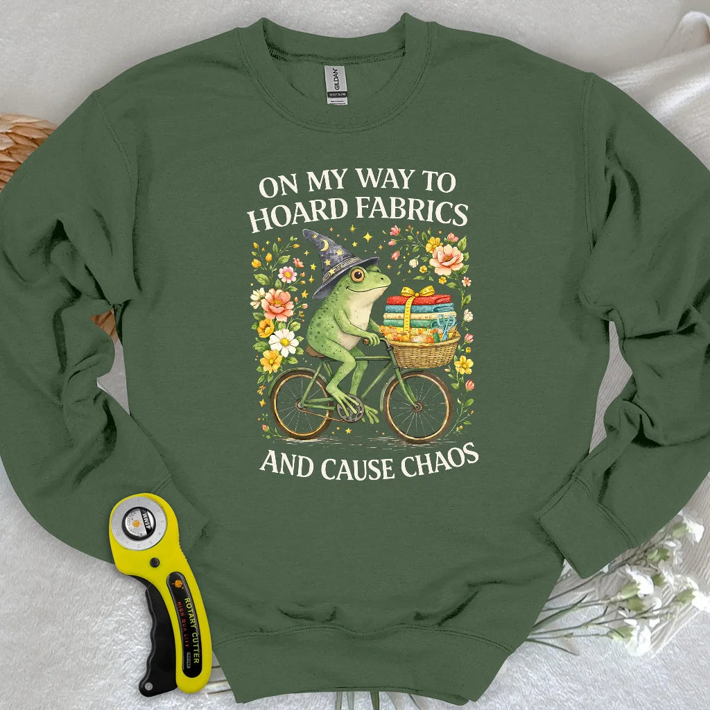 Way To Hoard Fabric Sweatshirt