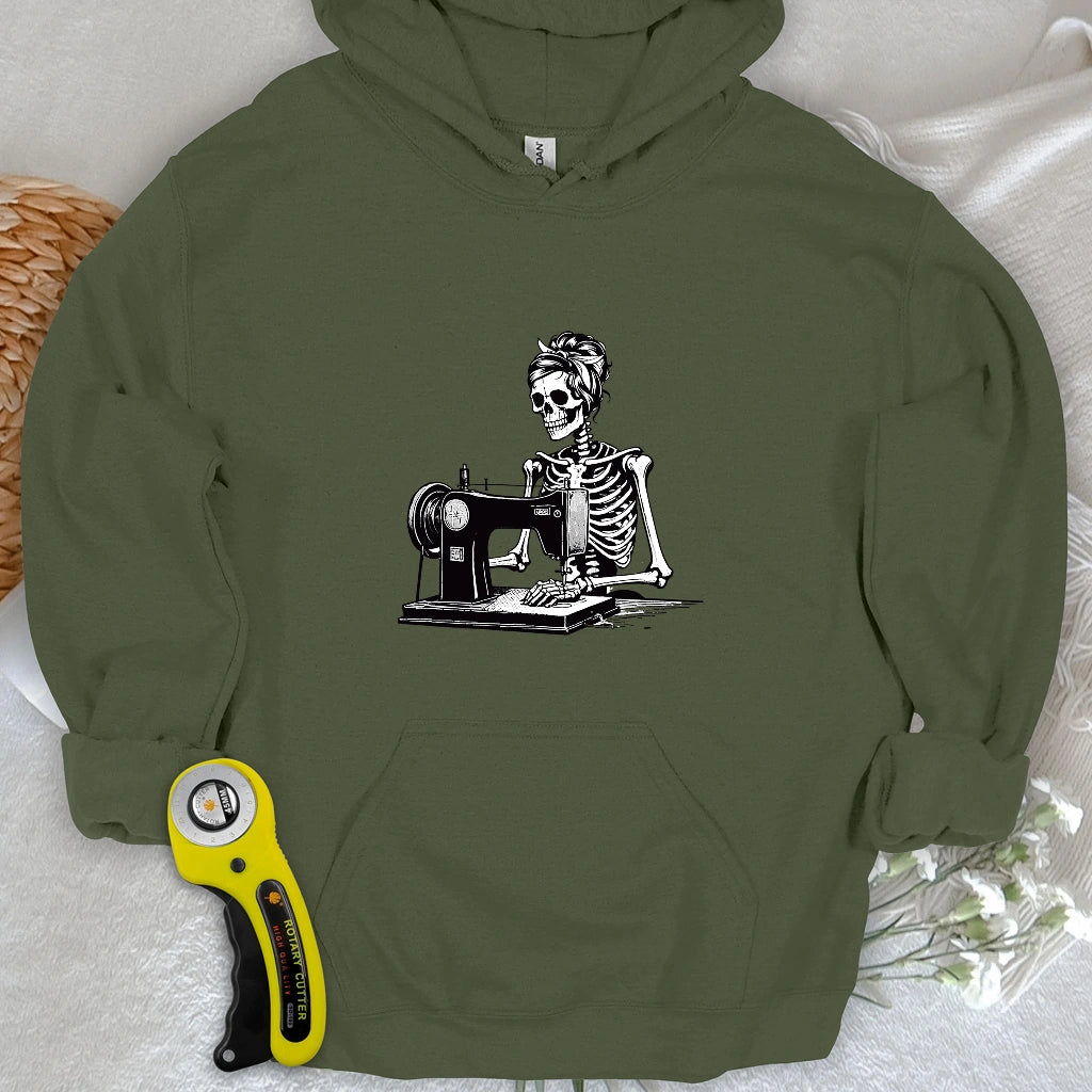 Quilting Skeleton Hoodie