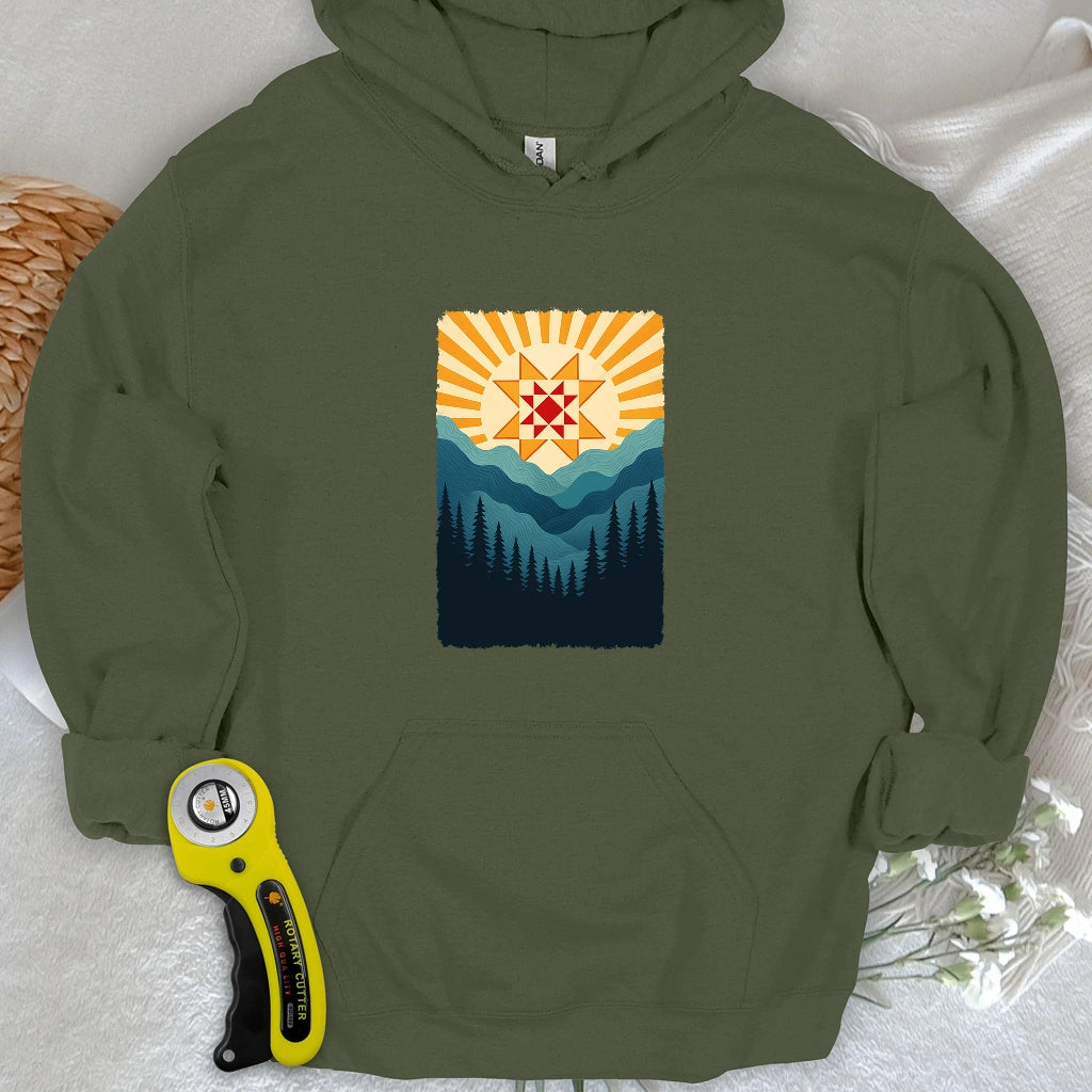 Quilting Sun Hoodie