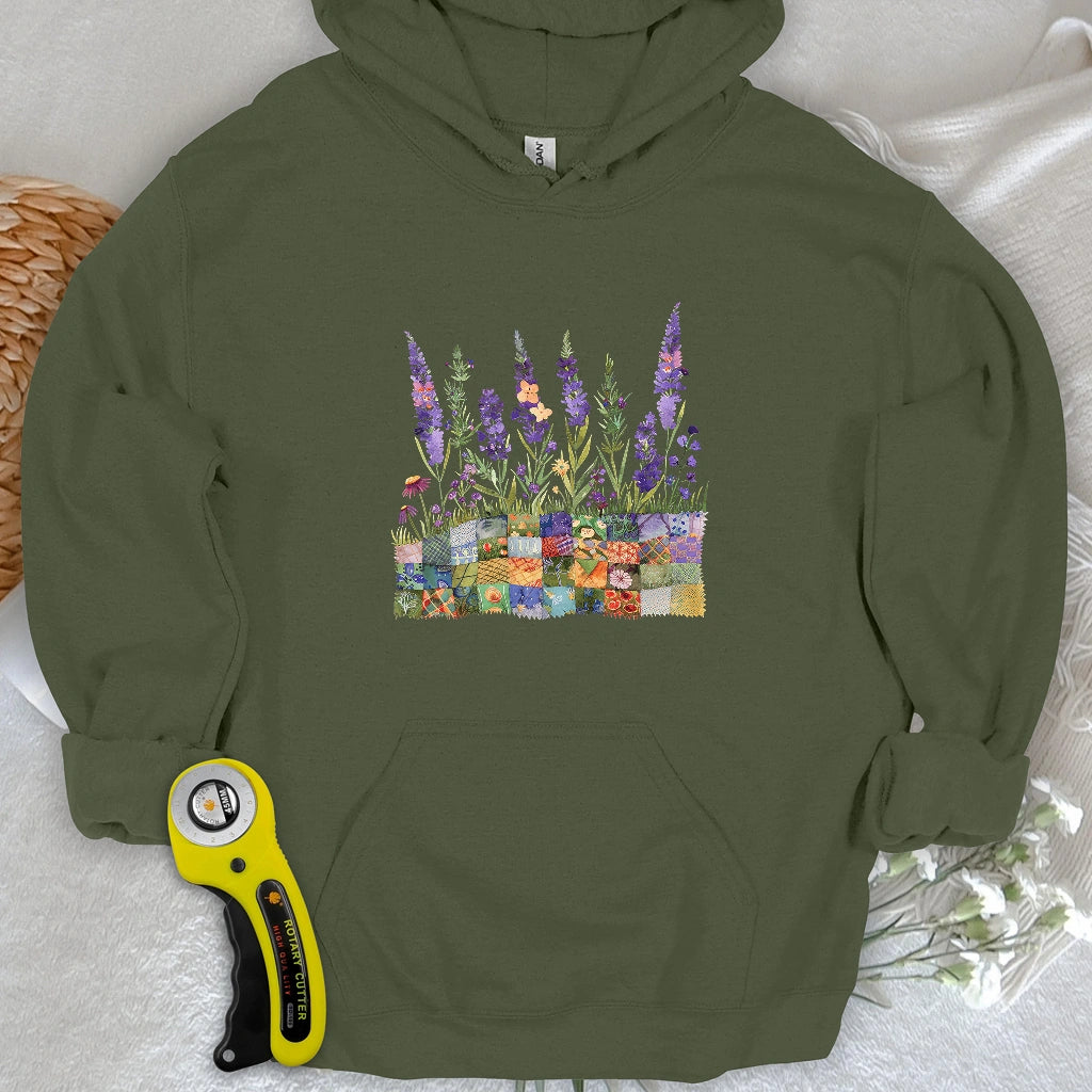 Quilting field Hoodie