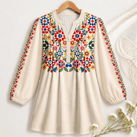 Floral Heritage Blouse