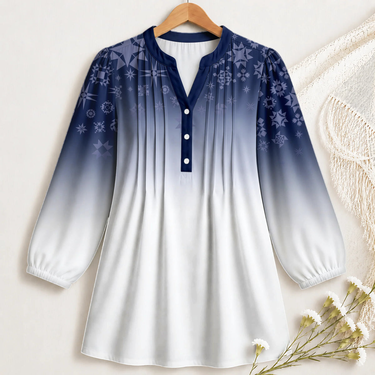 Winter Frost Blouse