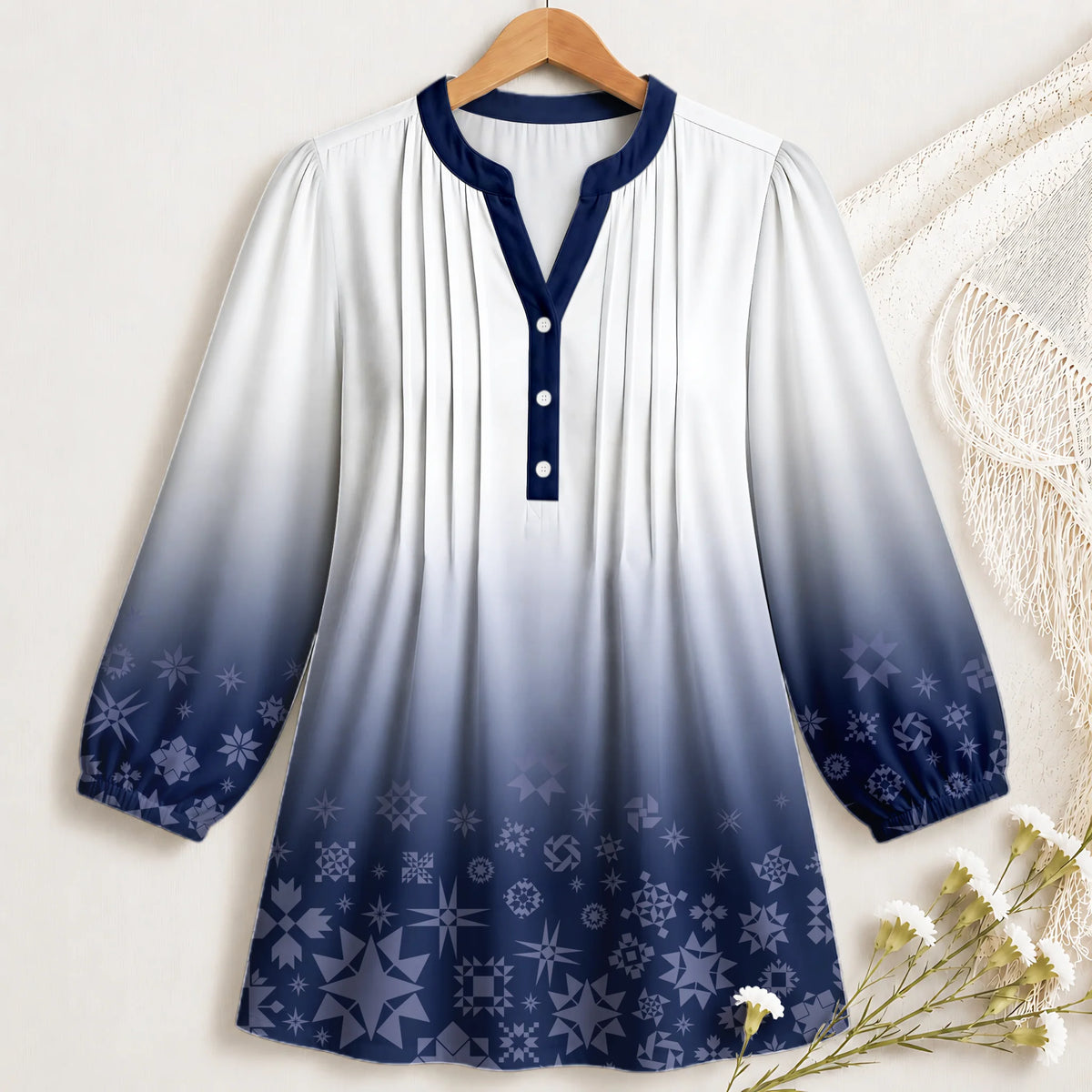 Winter Frost Blouse
