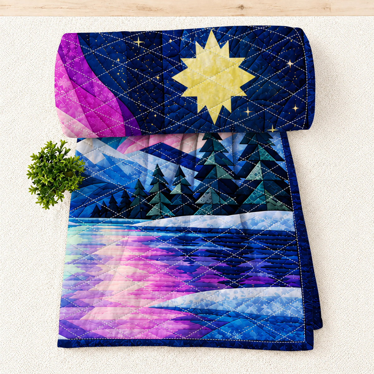 Northern Lights Reverie Blanket