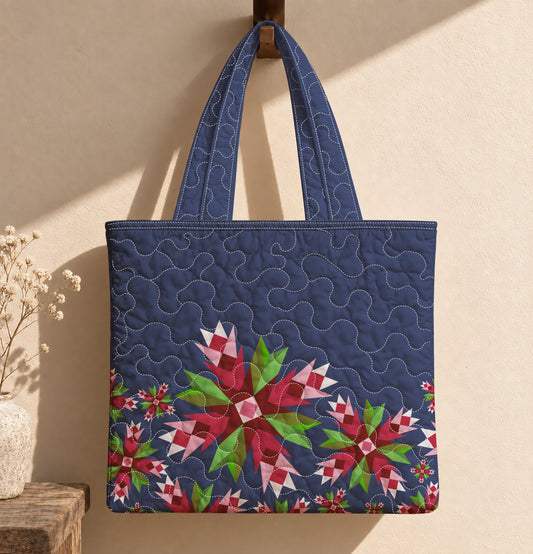 The Crimson Starburst Tote