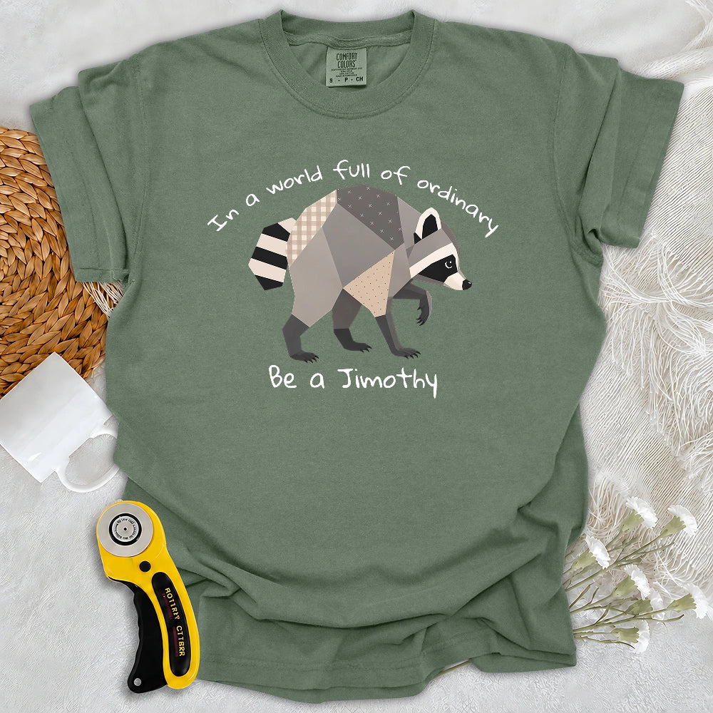 Comfort Colors Jimothy the Quilted Raccoon T-shirt