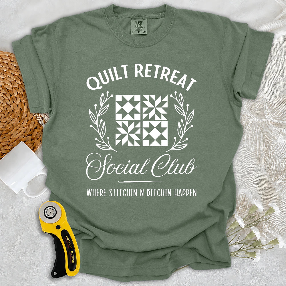 Comfort Colors Quilt Retreat T-shirt