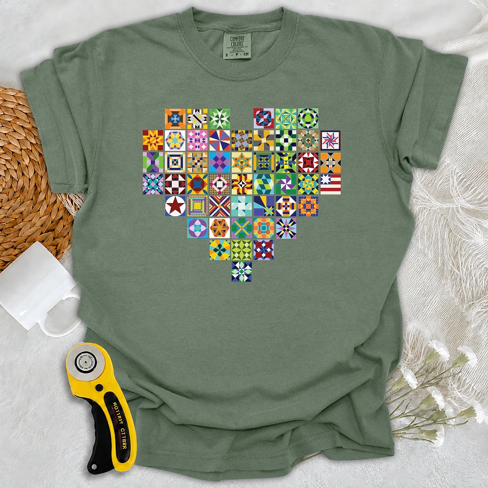 Comfort Colors States of Quilt T-shirt
