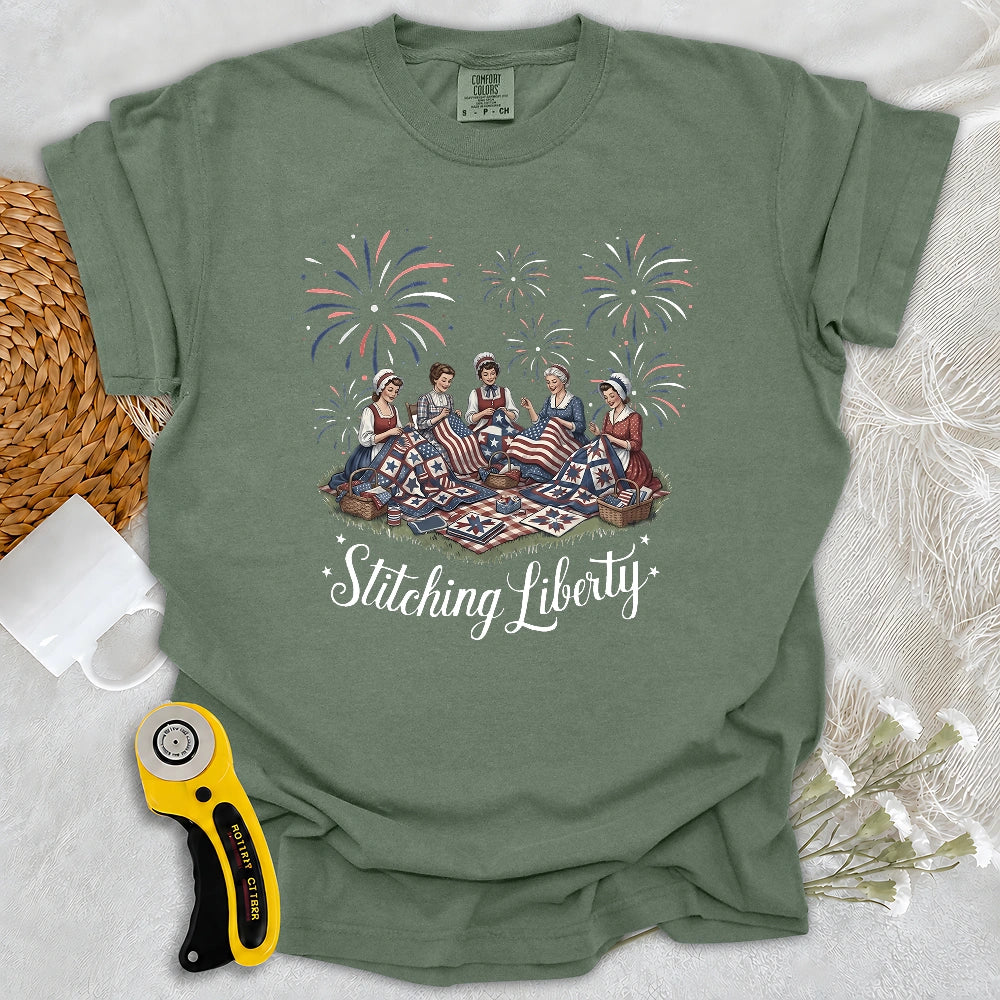 Comfort Colors Stitching Liberty T-Shirt