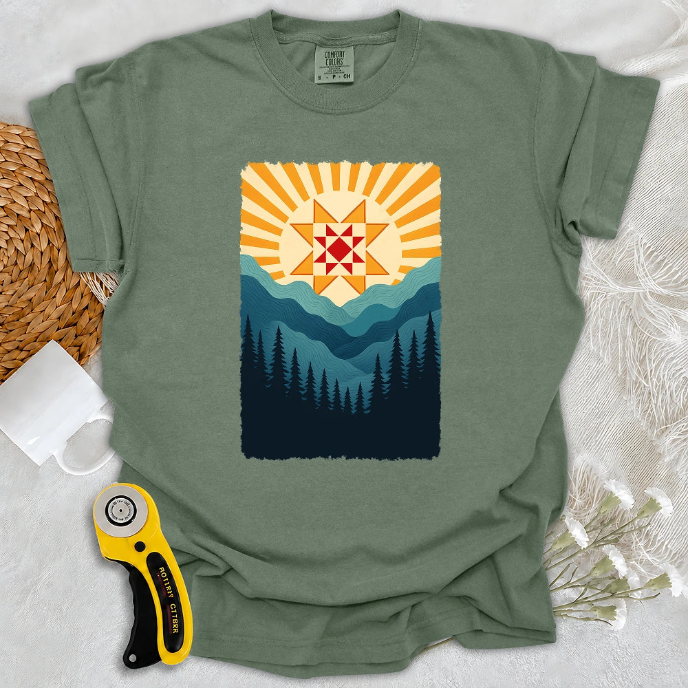 Comfort Colors Quilting Sun T-shirt