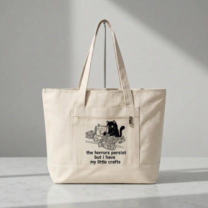 Little Crafts vs. The World Tote