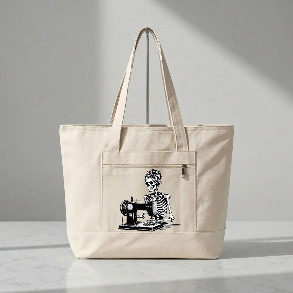Quilting Skeleton Tote