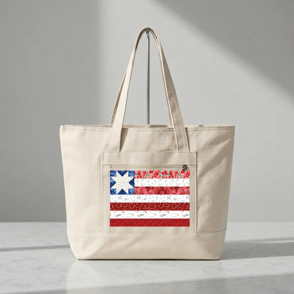 USA Star Flag Tote