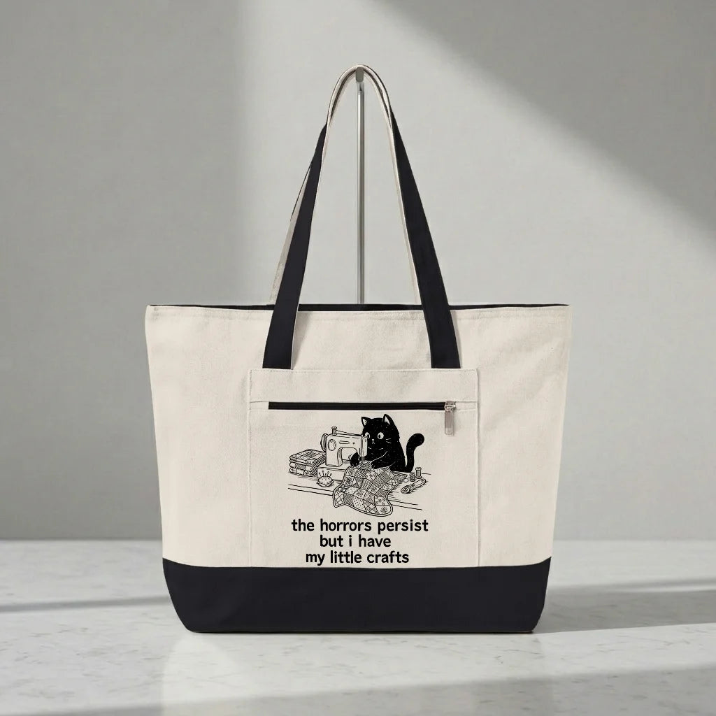 Little Crafts vs. The World Tote