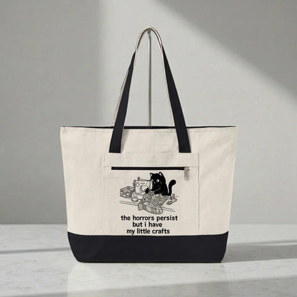 Little Crafts vs. The World Tote