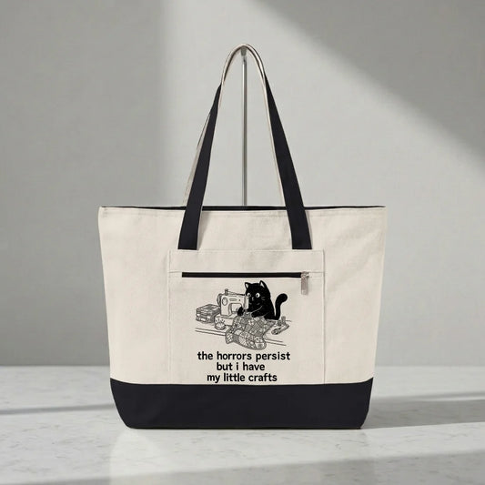 Little Crafts vs. The World Tote