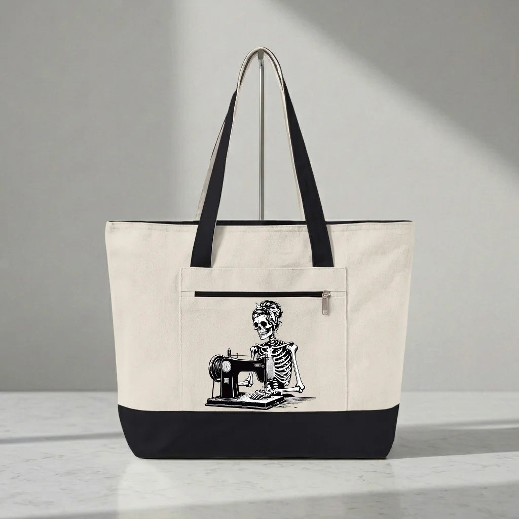 Quilting Skeleton Tote