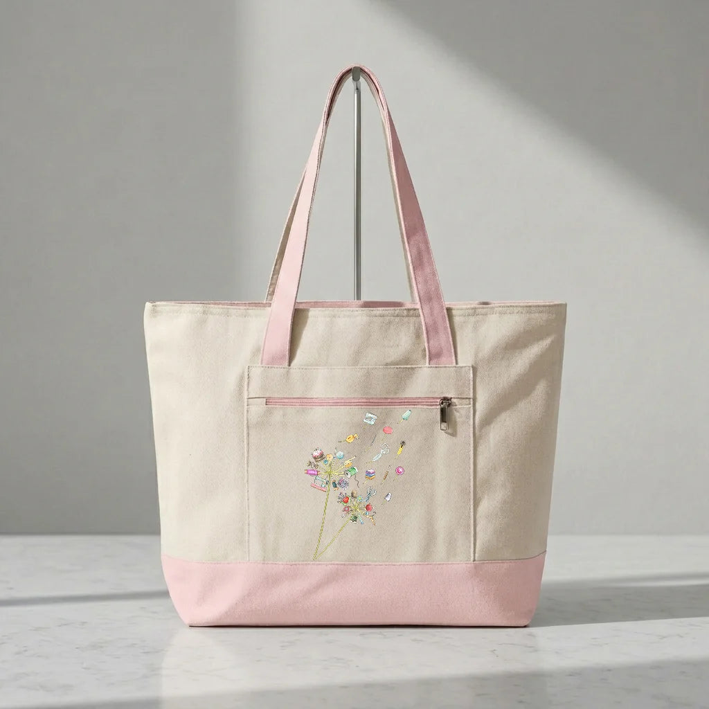 Crafted to Bloom Tote