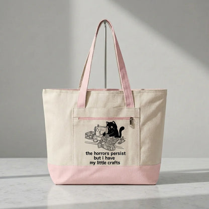 Little Crafts vs. The World Tote