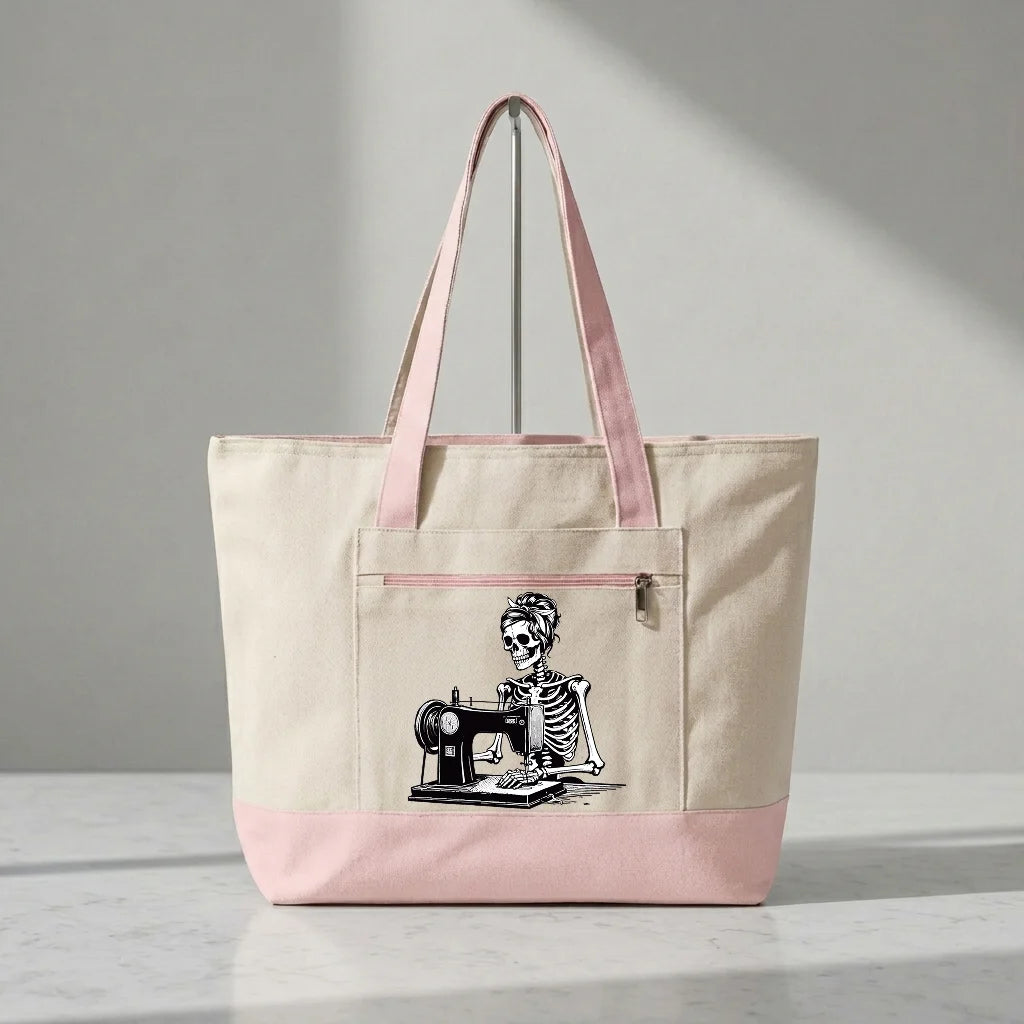 Quilting Skeleton Tote