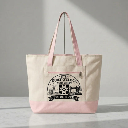 Retired Quilter Tote