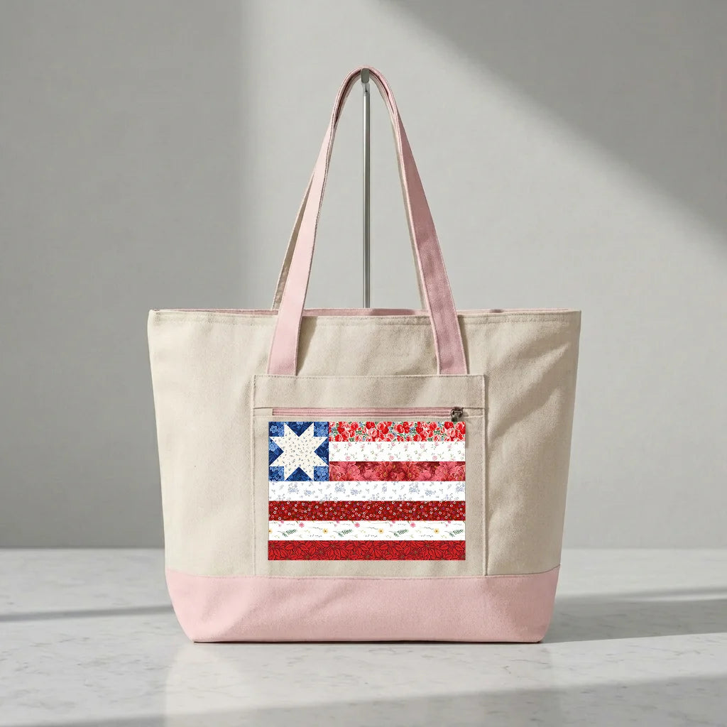 USA Star Flag Tote