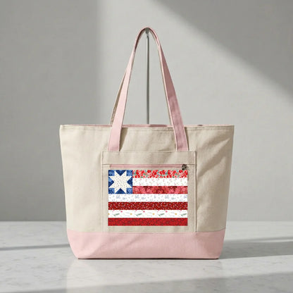 USA Star Flag Tote
