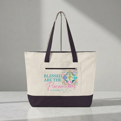 Blessed are the Piecemakers Tote