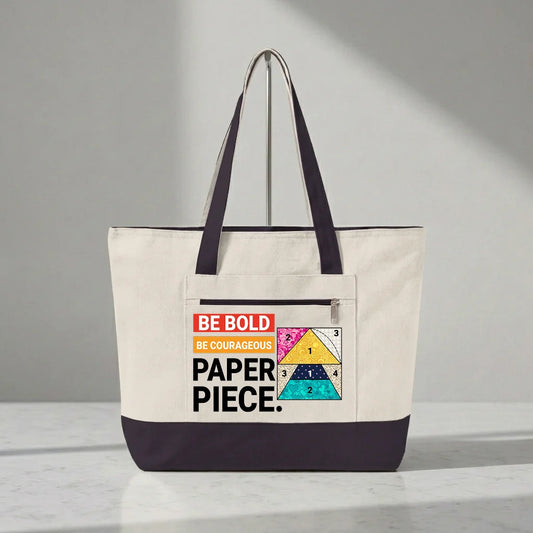 Courage to Paper Piece Tote