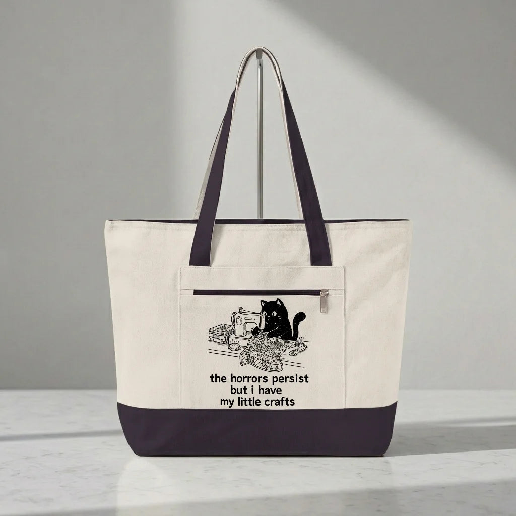Little Crafts vs. The World Tote
