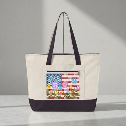 Stars, Stripes & Stitches Tote