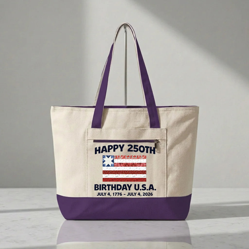 250 Years Pieced with Pride Tote