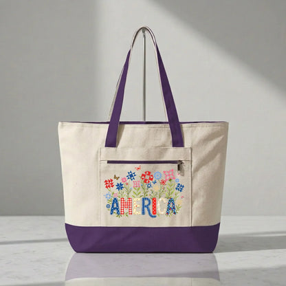 Appliqué America Tote