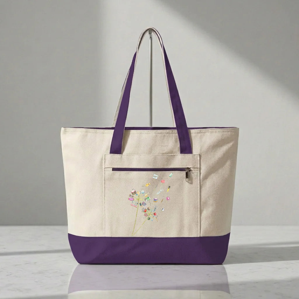 Crafted to Bloom Tote