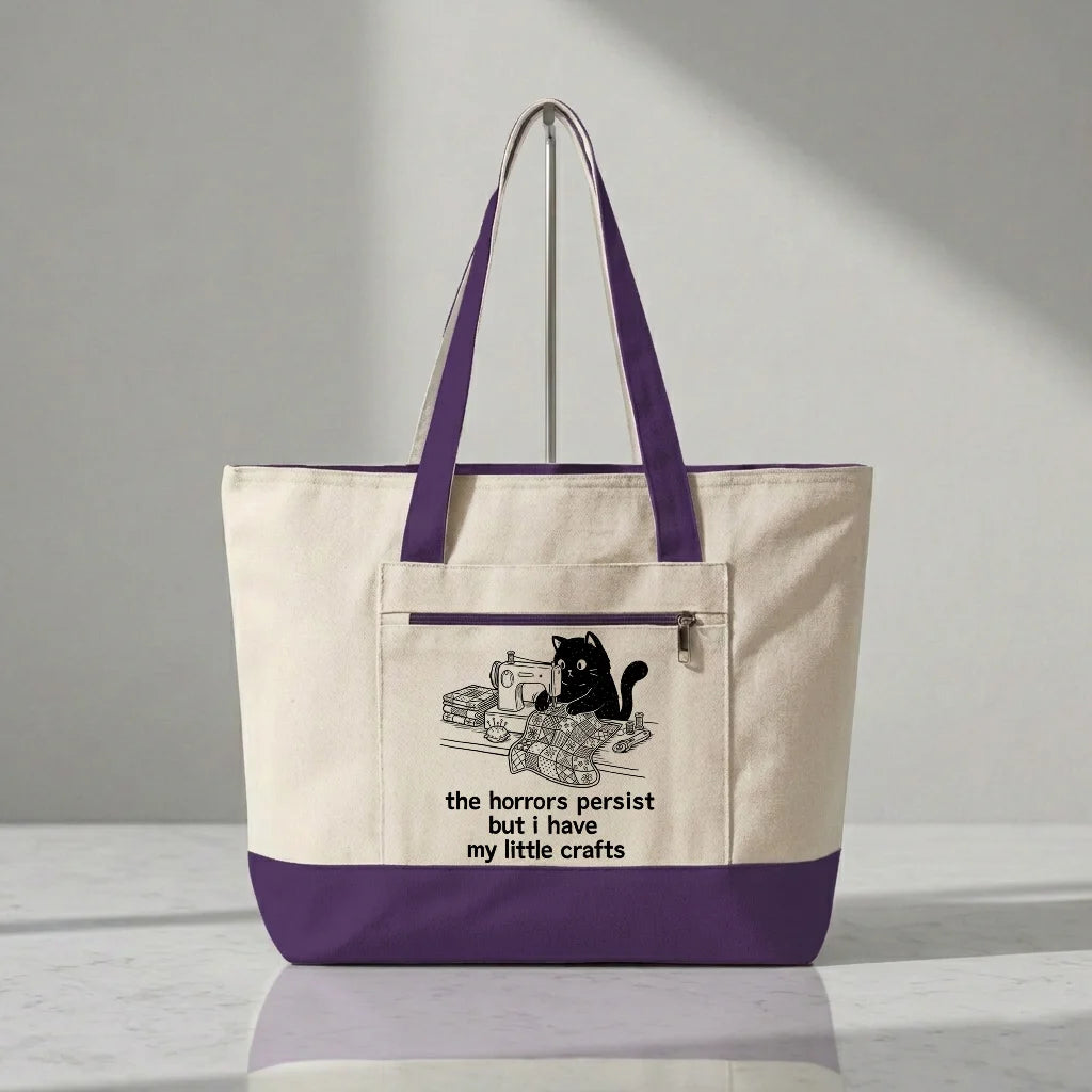Little Crafts vs. The World Tote