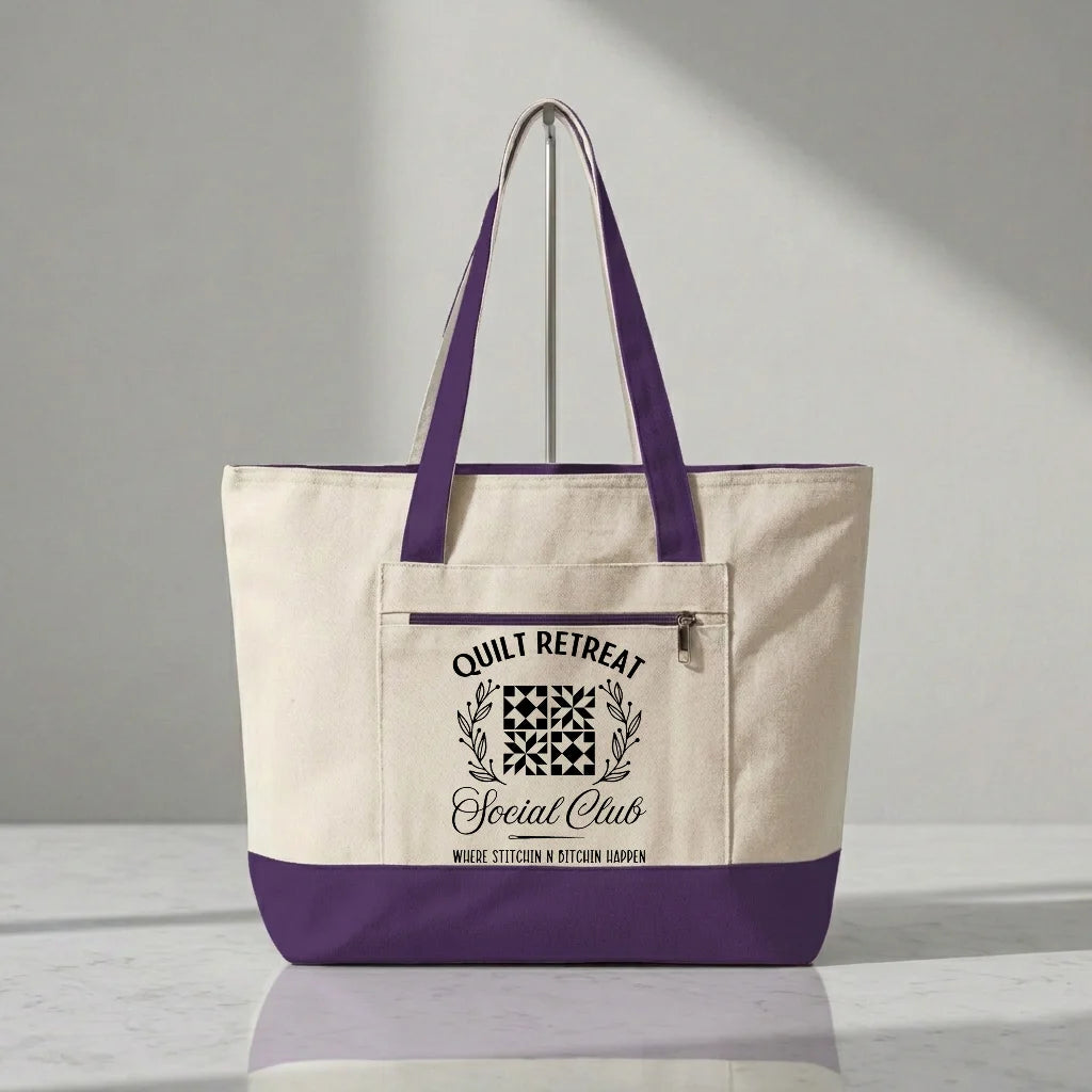 Quilt Retreat Tote