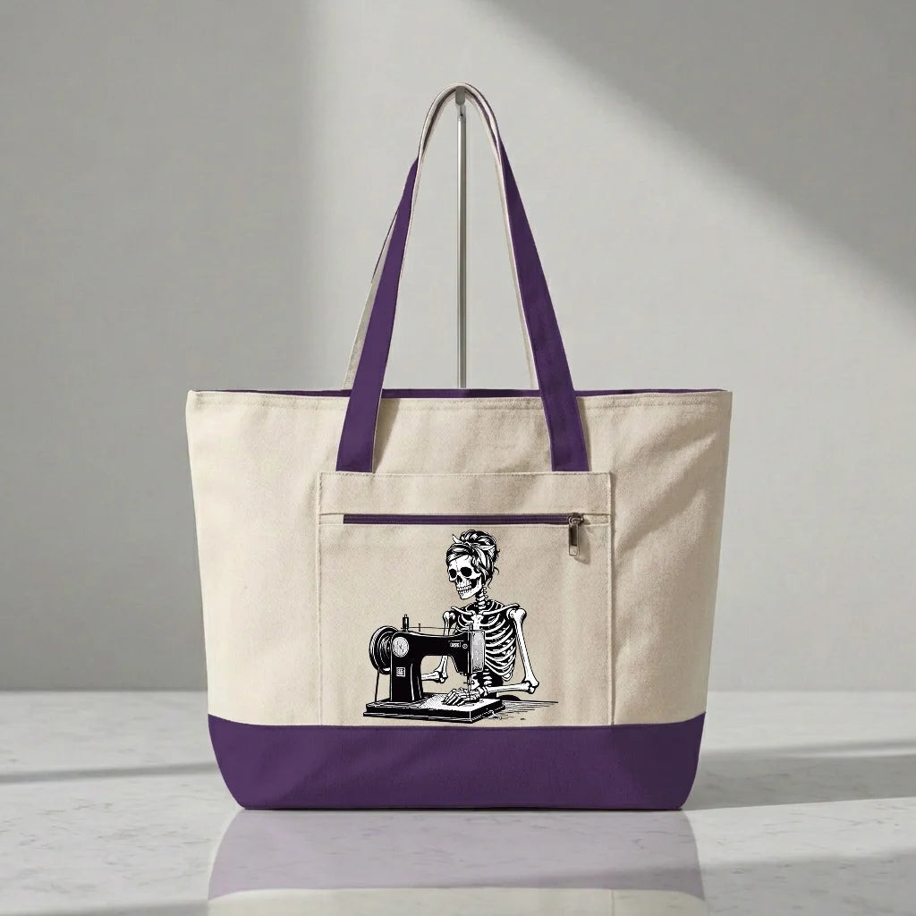 Quilting Skeleton Tote